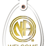 Welcome Key Tag