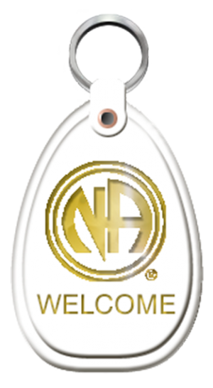 Welcome Key Tag