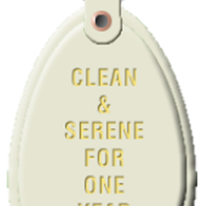 One Year Key Tag