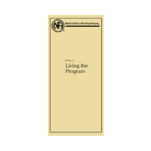 IP #9 - Living the Program